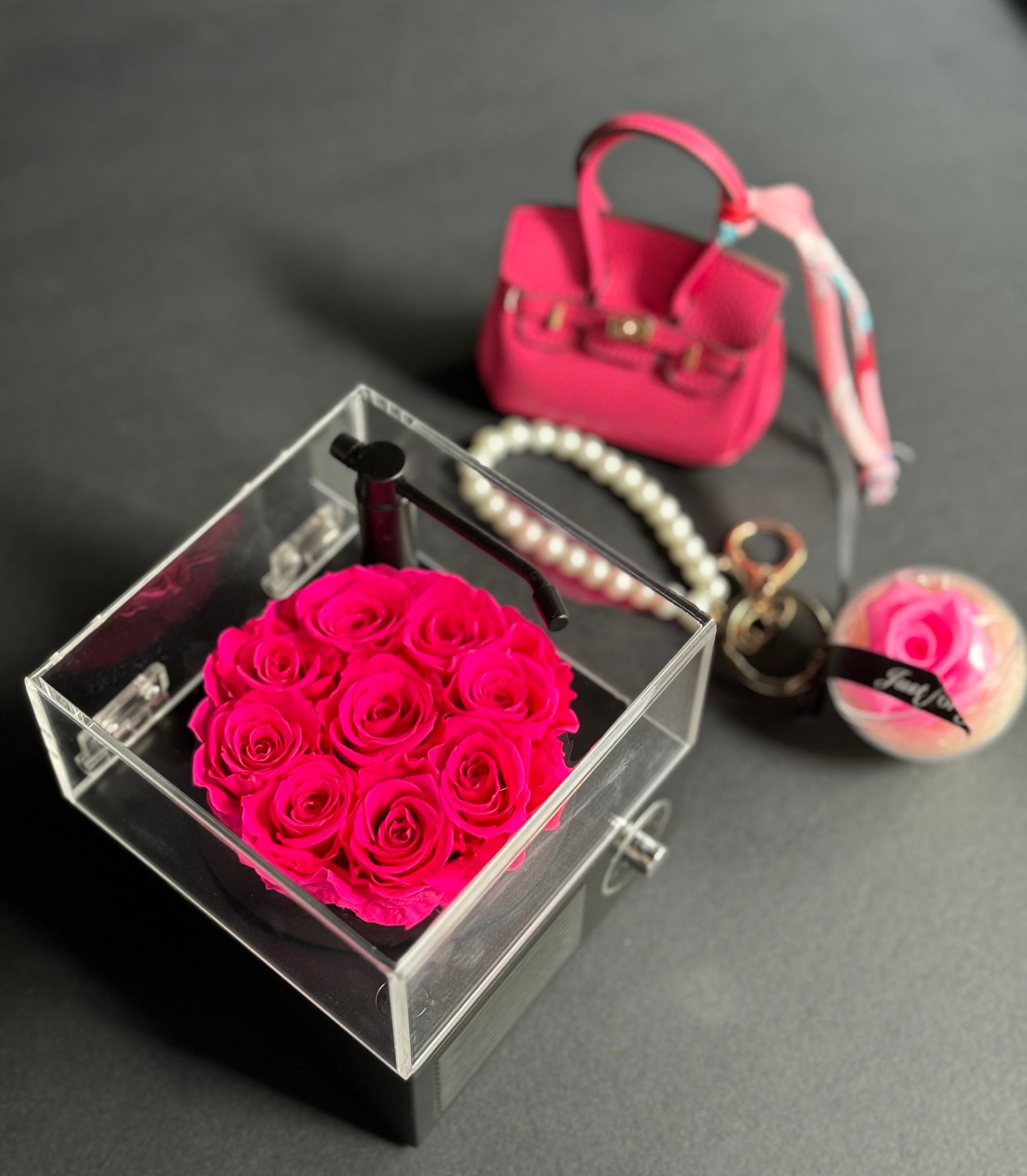 Forever roses Speaker & mini bag & mini forever rose