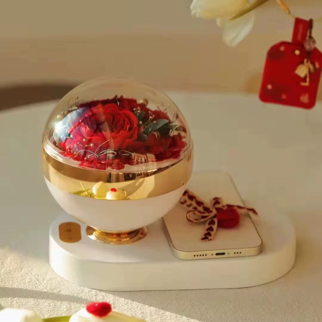 أباجورة الوردة الأبدى forever roses lamp