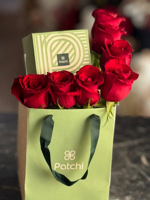 chocolate patchi with Flowers