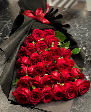 30 Roses Bouquet - Bae3at Elward flower shop 