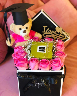 Graduation box III - Bae3at Elward flower shop 