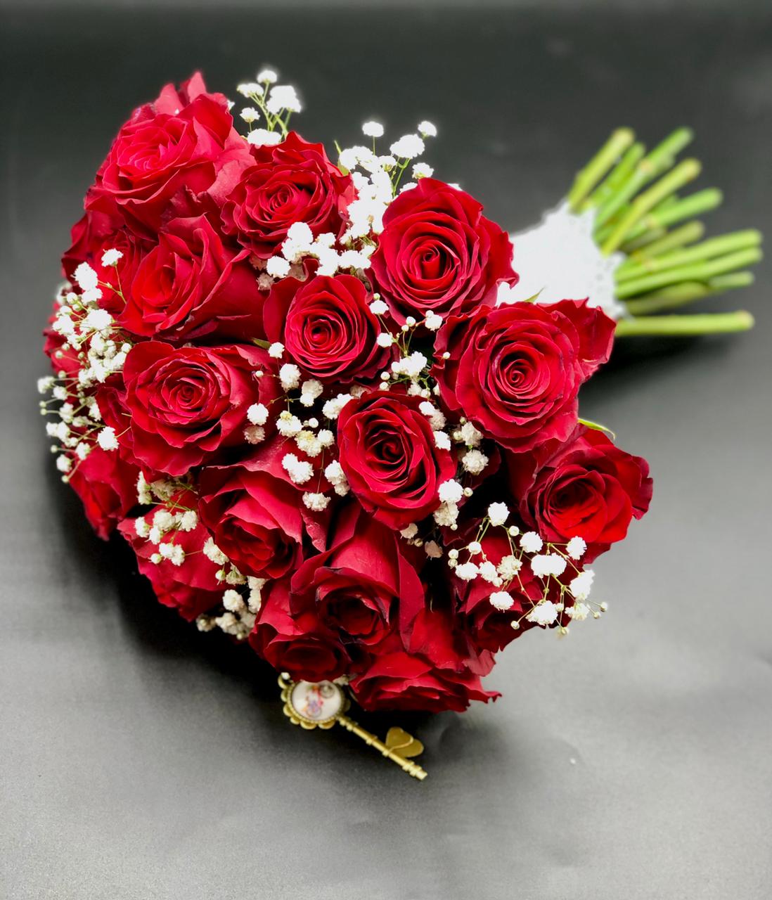 Wedding Bouquet - Bae3at Elward flower shop 