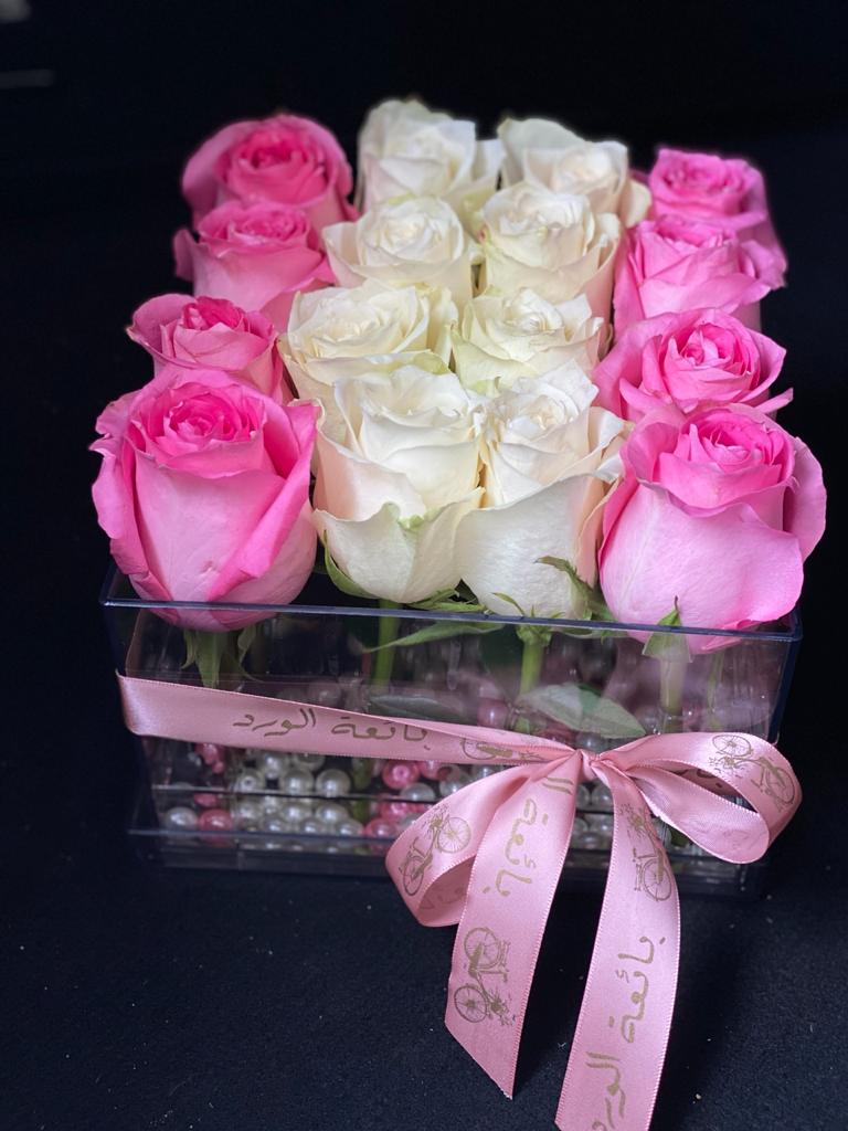 Roses in Acrylic - Bae3at Elward flower shop 